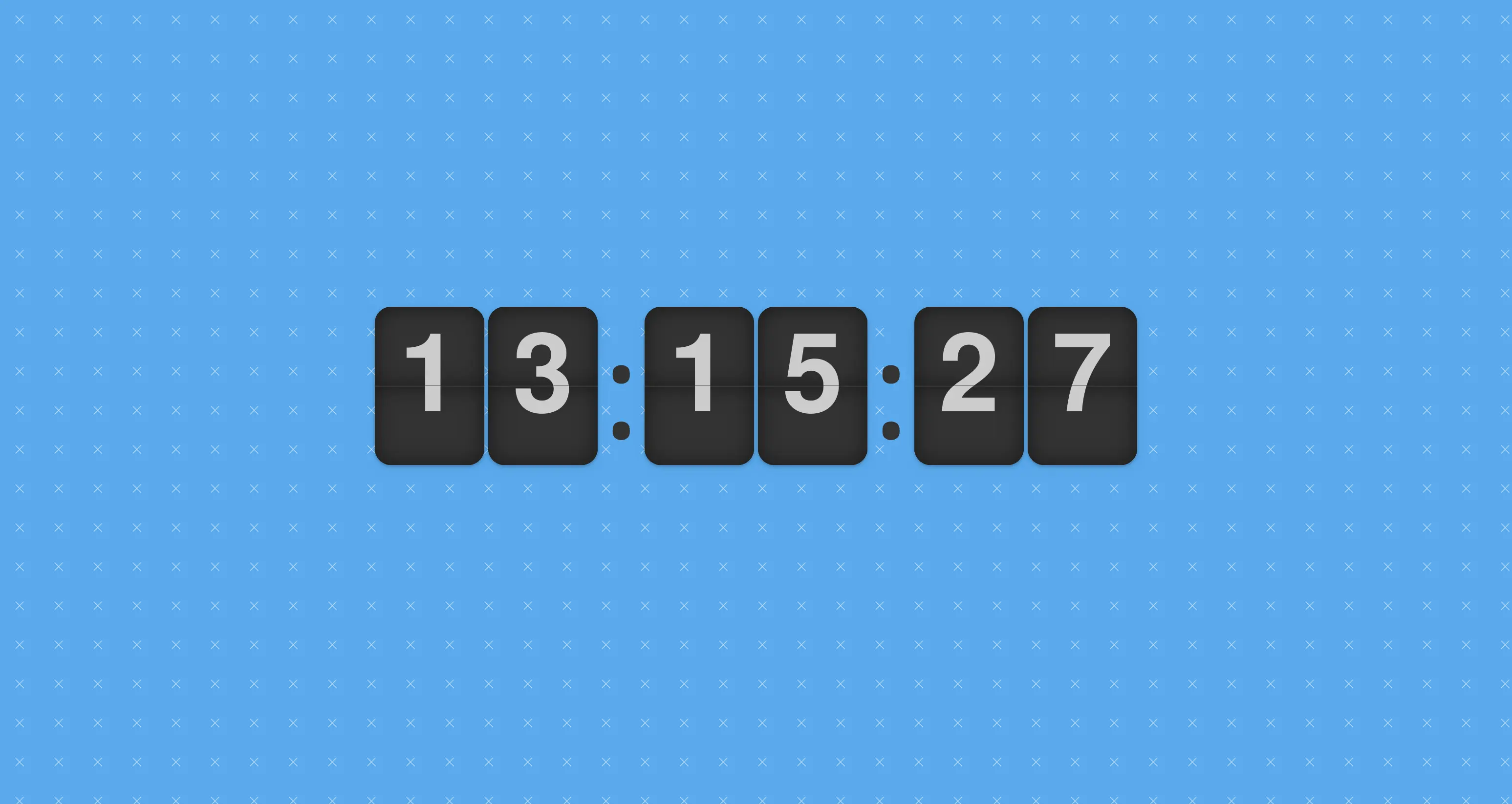 clock slideshow page screenshot